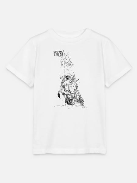 Segelschiff - Stanley/Stella Kinder T-Shirt MINI CREATOR  - Weiß