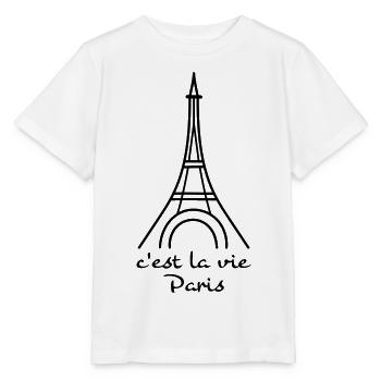 lustige Sprüche in französisch - Stanley/Stella Kinder T-Shirt MINI CREATOR  - Weiß - Vorne - Maike (125cm)