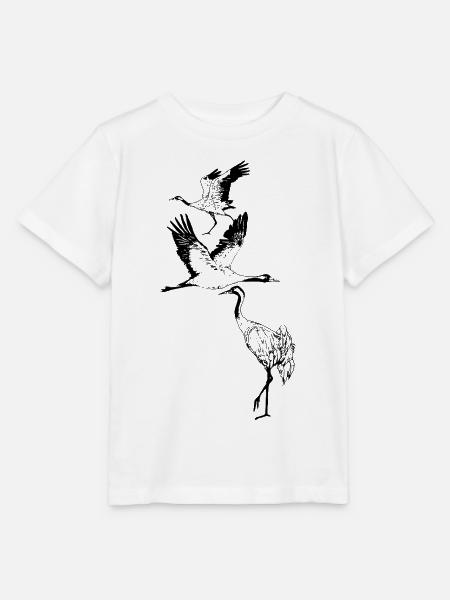 KRÄNE - Stanley/Stella Kinder T-Shirt MINI CREATOR  - Weiß