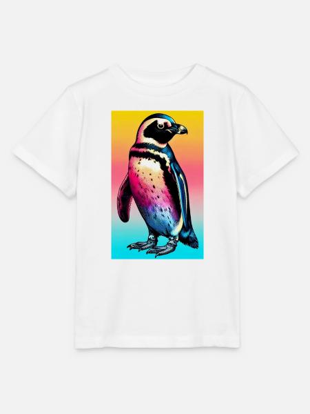 Pinguin - Stanley/Stella Kinder T-Shirt MINI CREATOR - Weiß