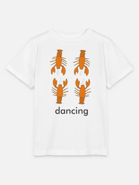 hummer_dancing - Stanley/Stella Kinder T-Shirt MINI CREATOR  - Weiß