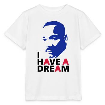 MARTIN LUTHER KING - T-shirt bio MINI CREATOR Stanley/Stella Enfant - blanc - Devant - Maike (125cm)