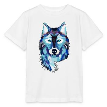 Wolf - T-shirt bio MINI CREATOR Stanley/Stella Enfant - blanc - Devant - Maike (125cm)