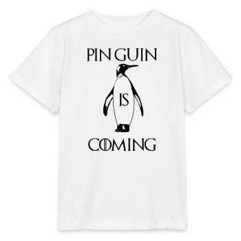 Pinguin kommt - GOT Winter - Stanley/Stella Kinder T-Shirt MINI CREATOR  - Weiß - Vorne - Maike (125cm)