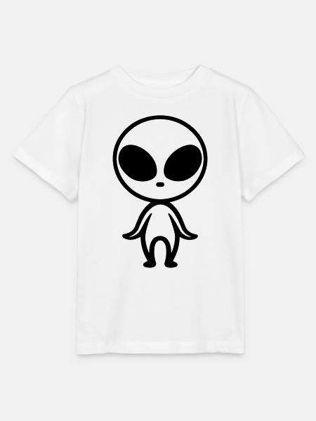 Außerirdischer - Stanley/Stella Kinder T-Shirt MINI CREATOR  - Weiß
