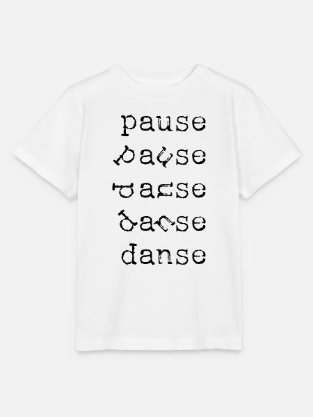 TANZPAUSE - Stanley/Stella Kinder T-Shirt MINI CREATOR - Weiß