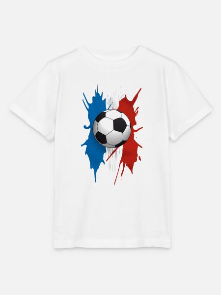 soccer football - Stanley/Stella Kinder T-Shirt MINI CREATOR - Weiß