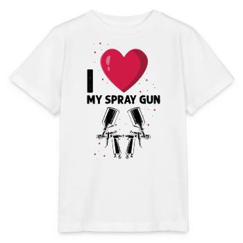 Offre Car Painter pour les carrossiers - T-shirt bio MINI CREATOR Stanley/Stella Enfant - blanc - Devant - Maike (125cm)