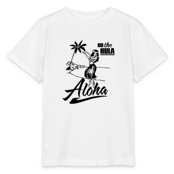 Aloha - Stanley/Stella Kinder T-Shirt MINI CREATOR  - Weiß - Vorne - Maike (125cm)