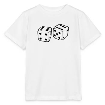 Dice - Stanley/Stella MINI CREATOR Kids’ T-Shirt - white - Front - Maike (125cm)