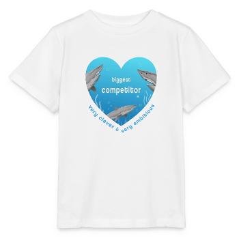 plus grand concurrent - T-shirt bio MINI CREATOR Stanley/Stella Enfant - blanc - Devant - Maike (125cm)