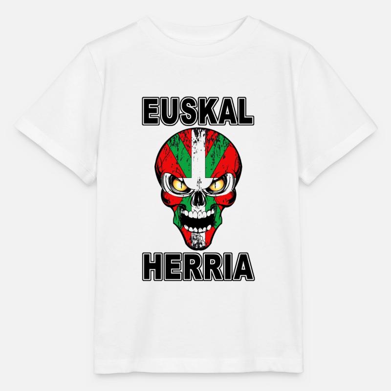 Euskal Herria - Pays Basque 72 - T-shirt bio MINI CREATOR Stanley/Stella Enfant - blanc