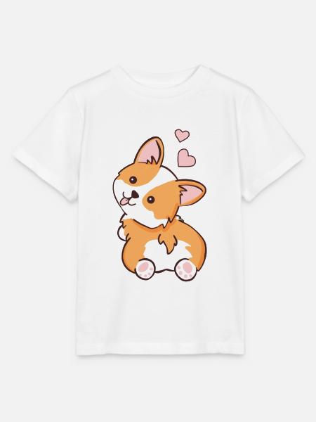 Corgi - Stanley/Stella Kinder T-Shirt MINI CREATOR  - Weiß