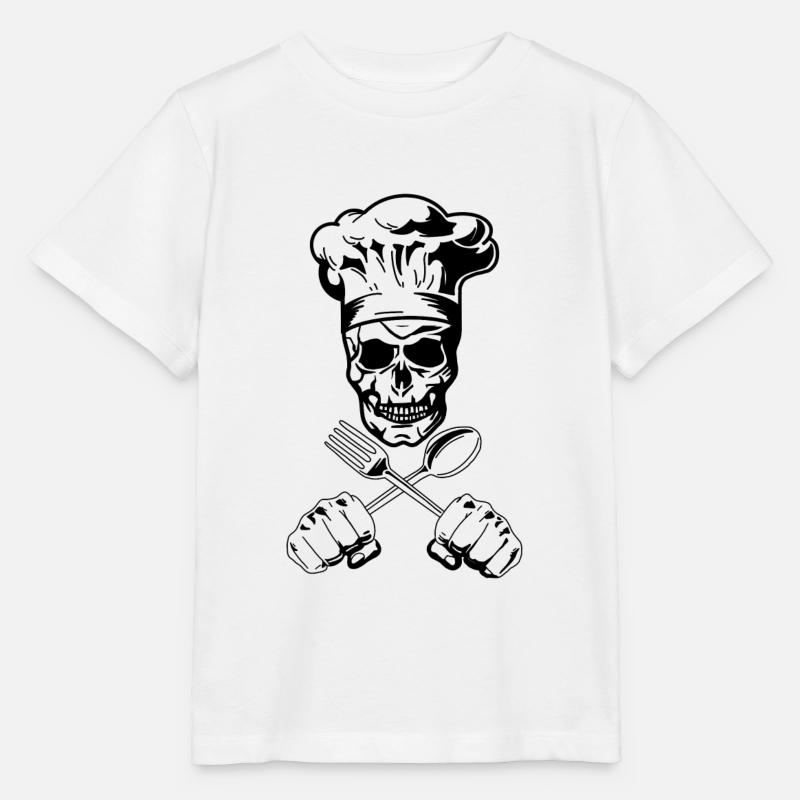 Cooking Kitchen Chef Restaurant - Stanley/Stella MINI CREATOR Kids’ T-Shirt - white