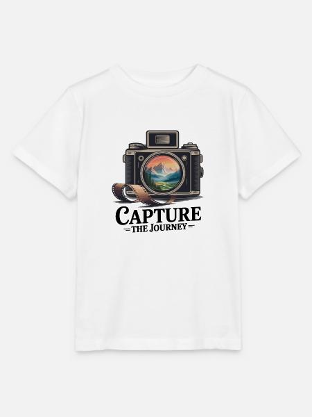 Capture the Journey - Stanley/Stella Kinder T-Shirt MINI CREATOR  - Weiß