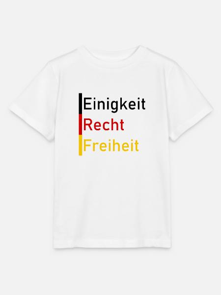 Einigkeit Recht Freiheit - Stanley/Stella Kinder T-Shirt MINI CREATOR - Weiß
