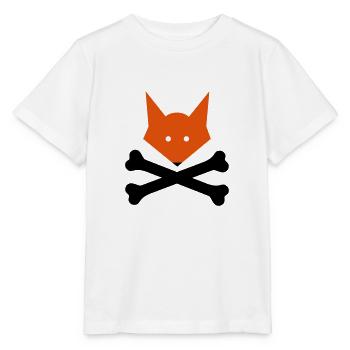 Fox N´ Bones - Stanley/Stella Kinder T-Shirt MINI CREATOR  - Weiß - Vorne - Maike (125cm)