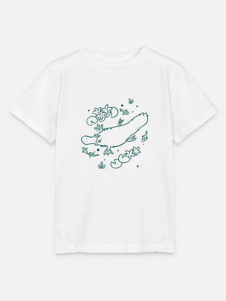 Watschelente - Gänsevögel - Stanley/Stella Kinder T-Shirt MINI CREATOR  - Weiß