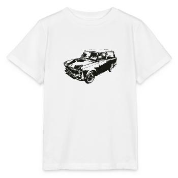  601 Kombi Trabi - Stanley/Stella Kinder T-Shirt MINI CREATOR  - Weiß - Vorne - Maike (125cm)