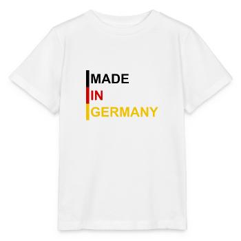 Made in Germany - Stanley/Stella Kinder T-Shirt MINI CREATOR  - Weiß - Vorne - Maike (125cm)