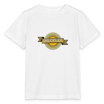 Bruddler Bruddeln Swabian dialect Swabia - Stanley/Stella MINI CREATOR Kids’ T-Shirt - white - Front - Maike (125cm)