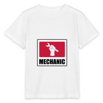 Mechaniker - Stanley/Stella Kinder T-Shirt MINI CREATOR  - Weiß - Vorne - Maike (125cm)