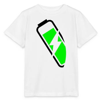 énergique - T-shirt bio MINI CREATOR Stanley/Stella Enfant - blanc - Devant - Maike (125cm)