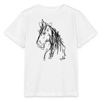 trans_pferd - Stanley/Stella Kinder T-Shirt MINI CREATOR  - Weiß - Vorne - Maike (125cm)