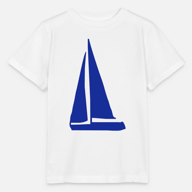 segelboot - Stanley/Stella Kinder T-Shirt MINI CREATOR - Weiß