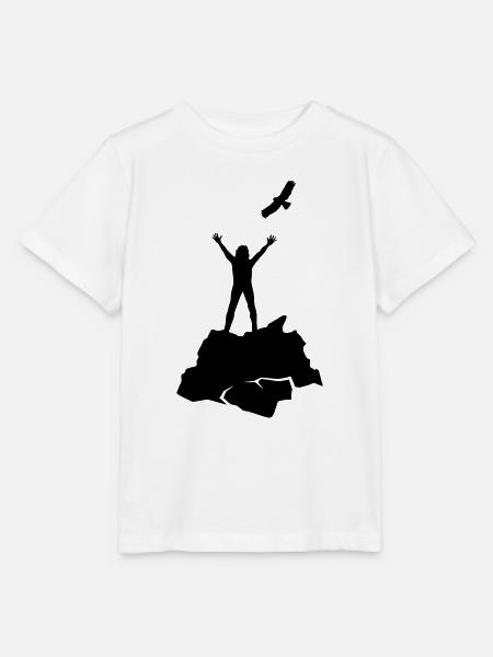 on_top_3 - Stanley/Stella Kinder T-Shirt MINI CREATOR - Weiß