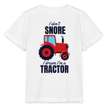tractor - Stanley/Stella MINI CREATOR Kids’ T-Shirt - white - Front - Maike (125cm)