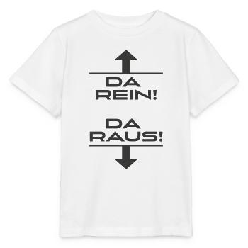 Oben rein unten raus - Stanley/Stella Kinder T-Shirt MINI CREATOR  - Weiß - Vorne - Maike (125cm)