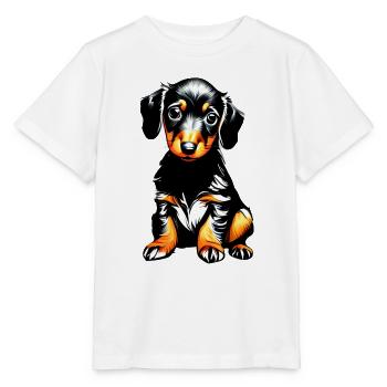 Dog Dog Owner Dogs Dachshund Dog Owner - Stanley/Stella MINI CREATOR Kids’ T-Shirt - white - Front - Maike (125cm)