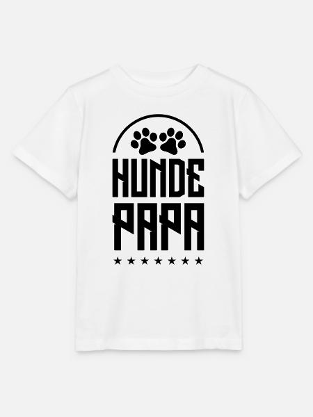 hunde papa - Stanley/Stella Kinder T-Shirt MINI CREATOR - Weiß