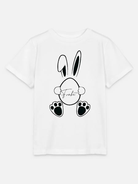 Frohe Ostern 🐰🌸 - Stanley/Stella Kinder T-Shirt MINI CREATOR - Weiß