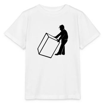Homme paquet boîte remorquer idée de cadeau fournir - T-shirt bio MINI CREATOR Stanley/Stella Enfant - blanc - Devant - Maike (125cm)