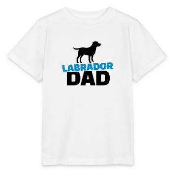 Labrador Dad - T-shirt bio MINI CREATOR Stanley/Stella Enfant - blanc - Devant - Maike (125cm)