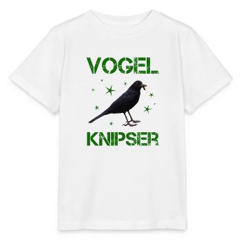 Vogelknipser Vogelfotograf Ornithologe - Stanley/Stella Kinder T-Shirt MINI CREATOR  - Weiß - Vorne - Maike (125cm)