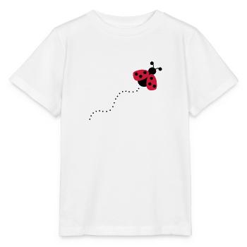 2541614 12868760 Marienkaefer - Stanley/Stella Kinder T-Shirt MINI CREATOR  - Weiß - Vorne - Maike (125cm)