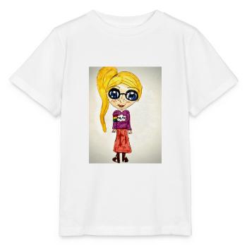 Kawaii - T-shirt bio MINI CREATOR Stanley/Stella Enfant - blanc - Devant - Maike (125cm)