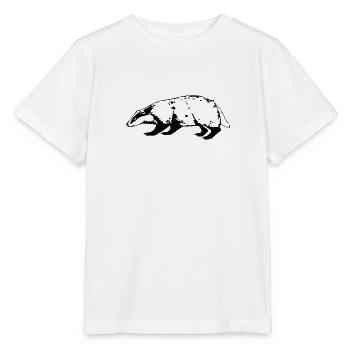 Dachs - Stanley/Stella Kinder T-Shirt MINI CREATOR  - Weiß - Vorne - Maike (125cm)