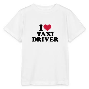 Taxifahrer - Stanley/Stella Kinder T-Shirt MINI CREATOR  - Weiß - Vorne - Maike (125cm)