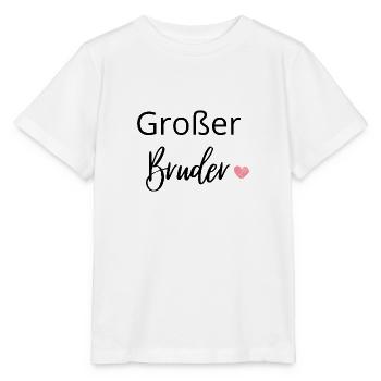 Großer Bruder - Stanley/Stella Kinder T-Shirt MINI CREATOR  - Weiß - Vorne - Maike (125cm)