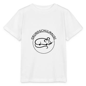Grundschulmausi - Stanley/Stella Kinder T-Shirt MINI CREATOR  - Weiß - Vorne - Maike (125cm)