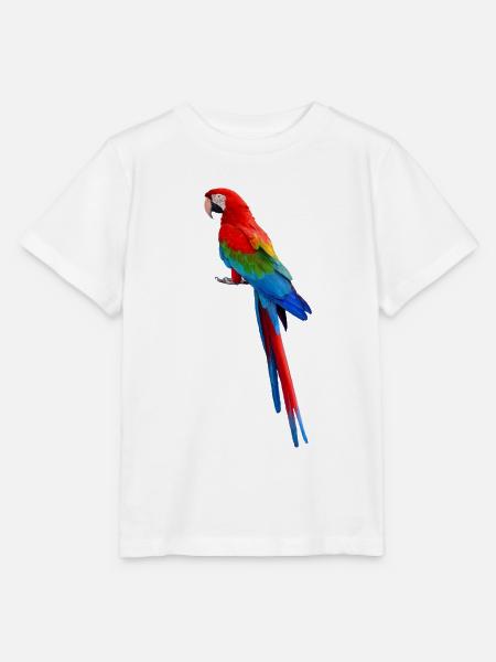 Papagei - Stanley/Stella Kinder T-Shirt MINI CREATOR  - Weiß