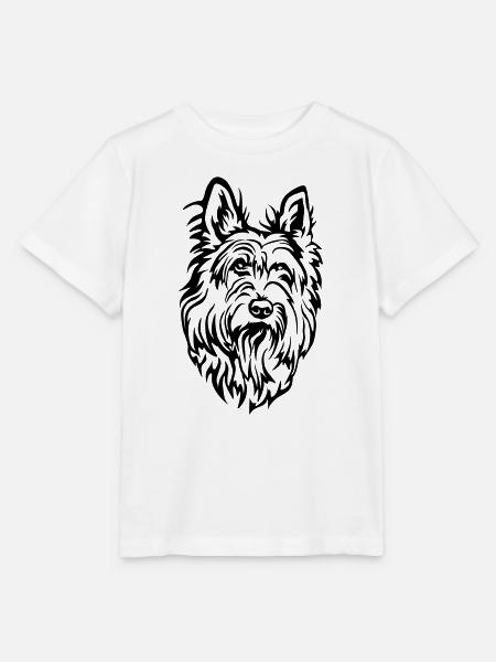 Picard Kopf - Stanley/Stella Kinder T-Shirt MINI CREATOR  - Weiß