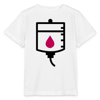 Arzt Therapie Behandlung Tropf - Stanley/Stella Kinder T-Shirt MINI CREATOR  - Weiß - Vorne - Maike (125cm)