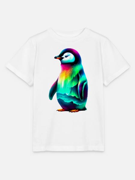 Pinguin - Stanley/Stella Kinder T-Shirt MINI CREATOR - Weiß
