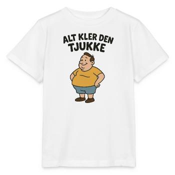 Everything suits the fat one - Stanley/Stella MINI CREATOR Kids’ T-Shirt - white - Front - Maike (125cm)
