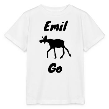 Emil der Elch - Stanley/Stella Kinder T-Shirt MINI CREATOR  - Weiß - Vorne - Maike (125cm)